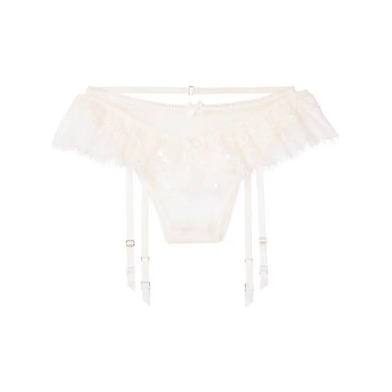 Victoria's Secret Underpants Women's 1 Pack White Princess Cake