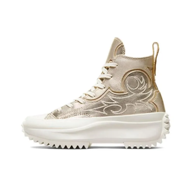 Run Star star converse Hike Platform High 'Western Embroidery' Women's
