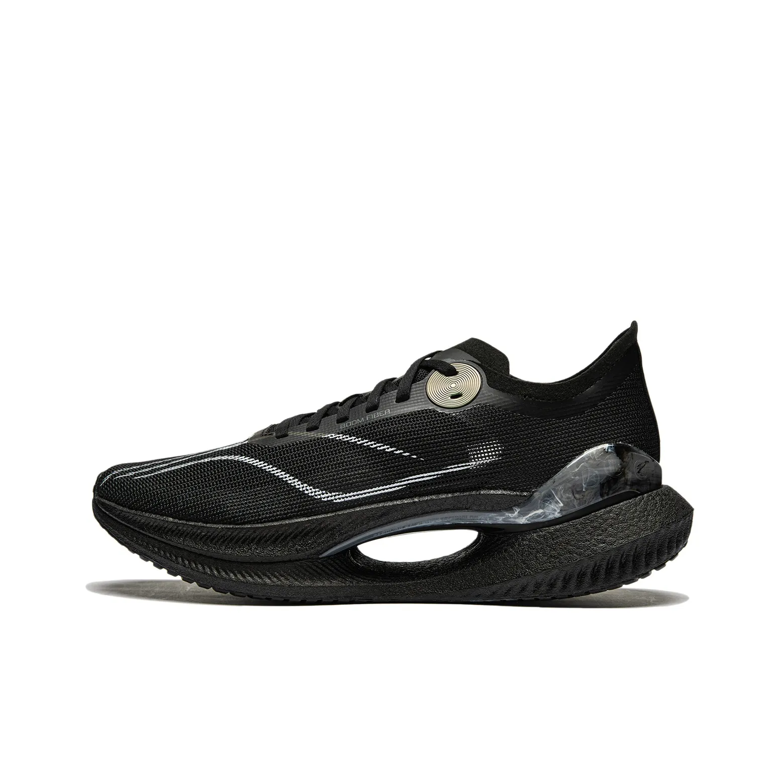 LiNing Jueying 2 Essential Cushioning Anti Slip And Wear Resistant Rebound Low Top Running Shoes Men's Black