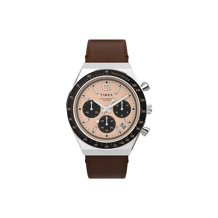 TIMEX Наручные часы Кварцевый механизм Металлический ремешок 40 мм Синий циферблат Мужские часы