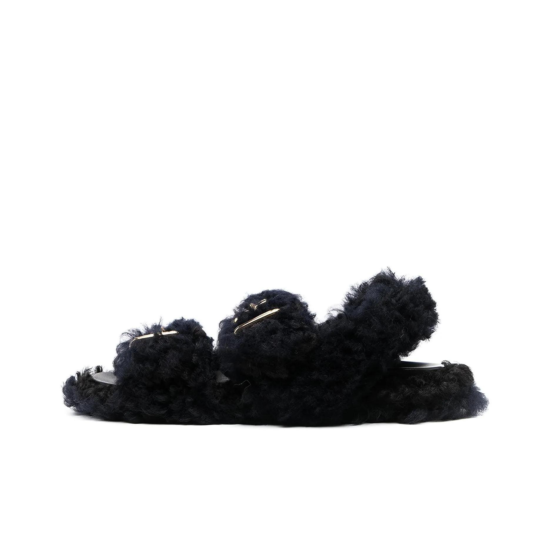 MARNI Beach Sandals Women's Blue Black
