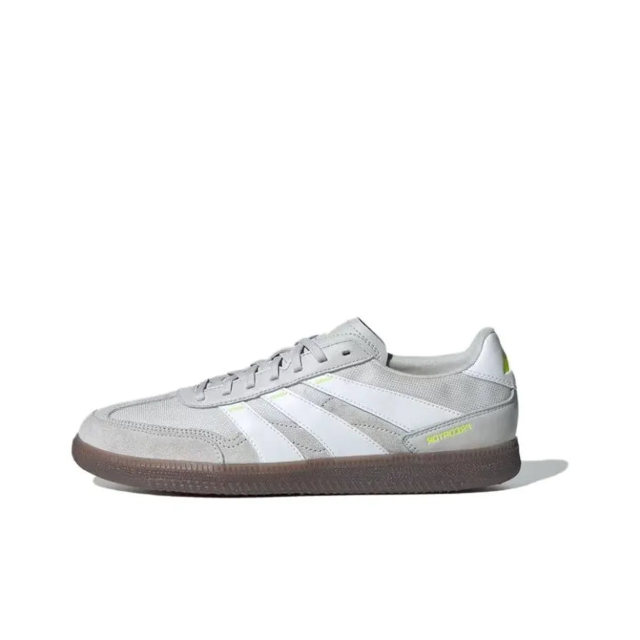Adidas Predator 24 League Low Freestyle Grey Cloud White Team Solar Yellow