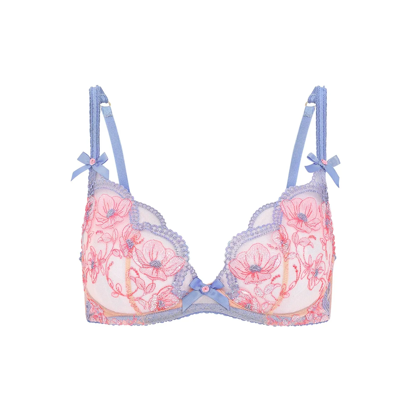 Agent Provocateur Бюстгальтер Женский Синий Оранжевый