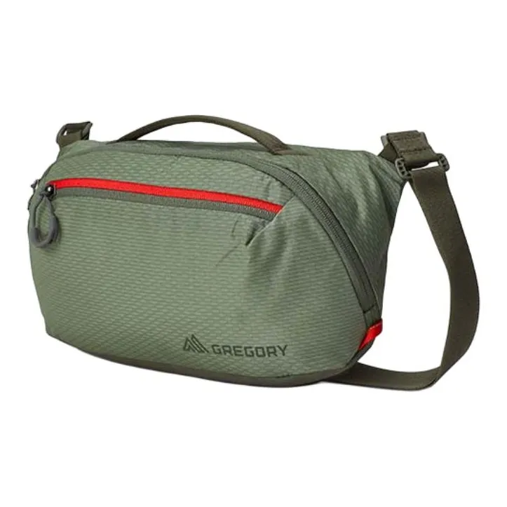 GREGORY Nylon Crossbody Handbag Shoulder Bag Regular Unisex Green