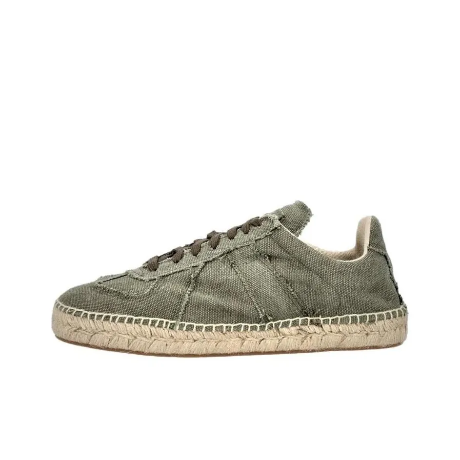 Maison Margiela Replica Stylish Skateboarding Shoes Women's Green Vintage Version