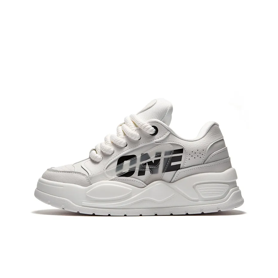 A1 Coverage Wear Resistant Low Top Puffy Skateboard Shoes Unisex