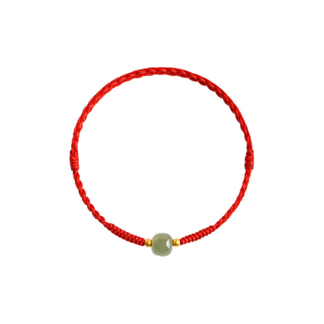 NOMK Красный Шнур Браслеты Женские