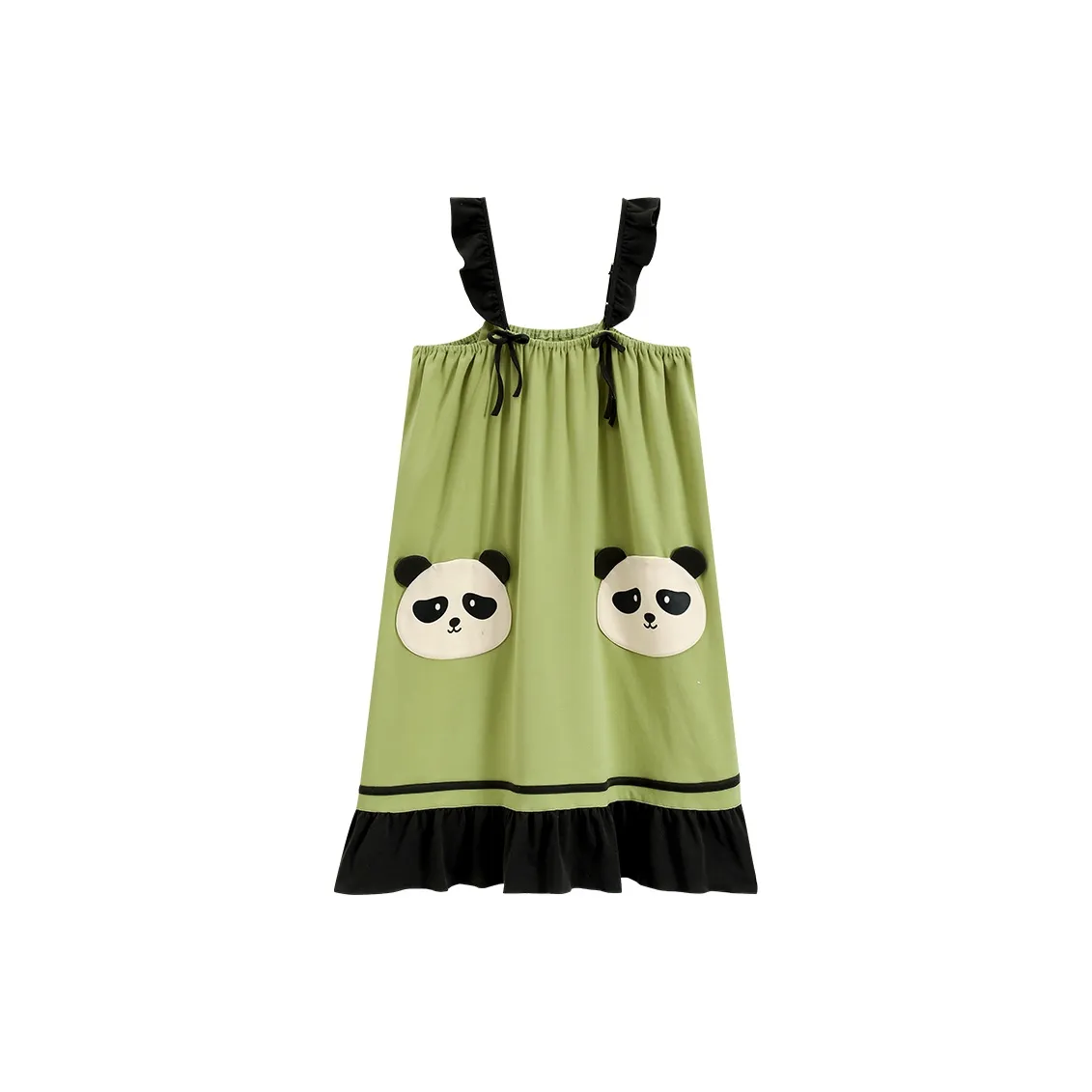 Huggy Kissy Nightgown Women's Light Green