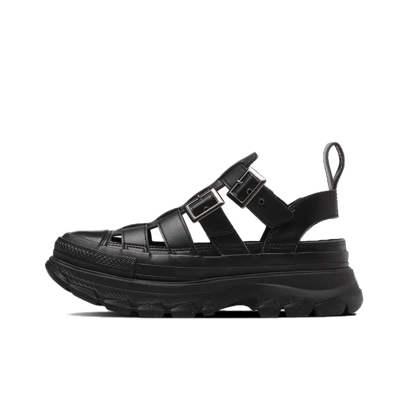 Converse All Star Ⓡ Trekwave Gladiator OX Roman Sandals Unisex Black Japan Version