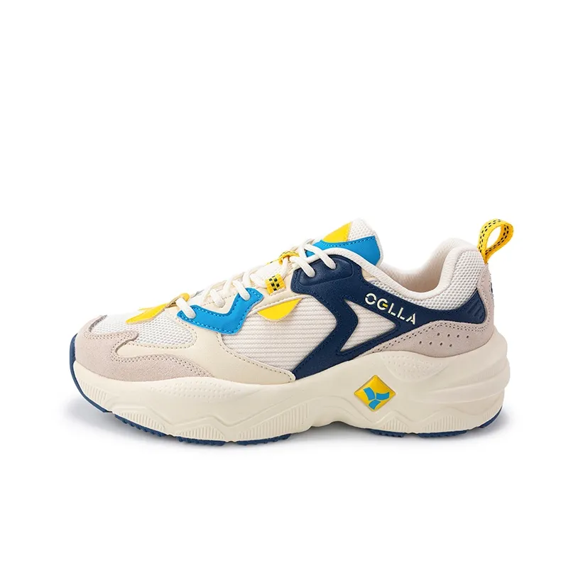 Angela Cushioning Anti-Slip And Wear-Resistant Low-Top Chunky Sneakers Men's