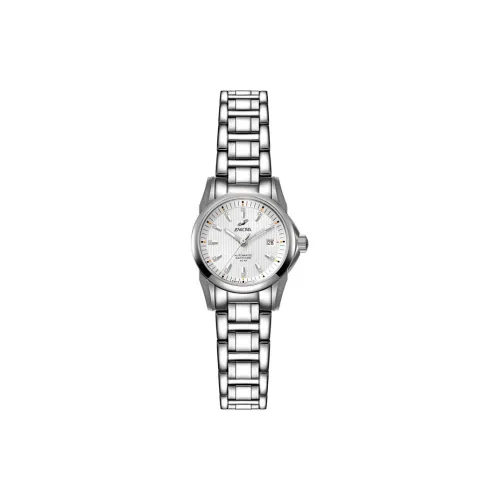 ENICAR Механический Movement Женские часы 27 мм Серебряные