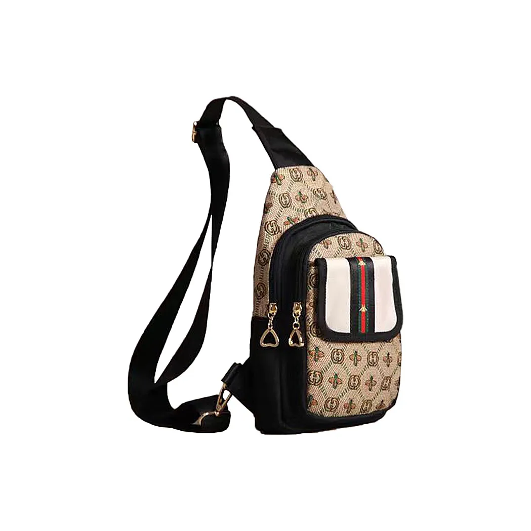 Flower Trojan horses Sling Bags