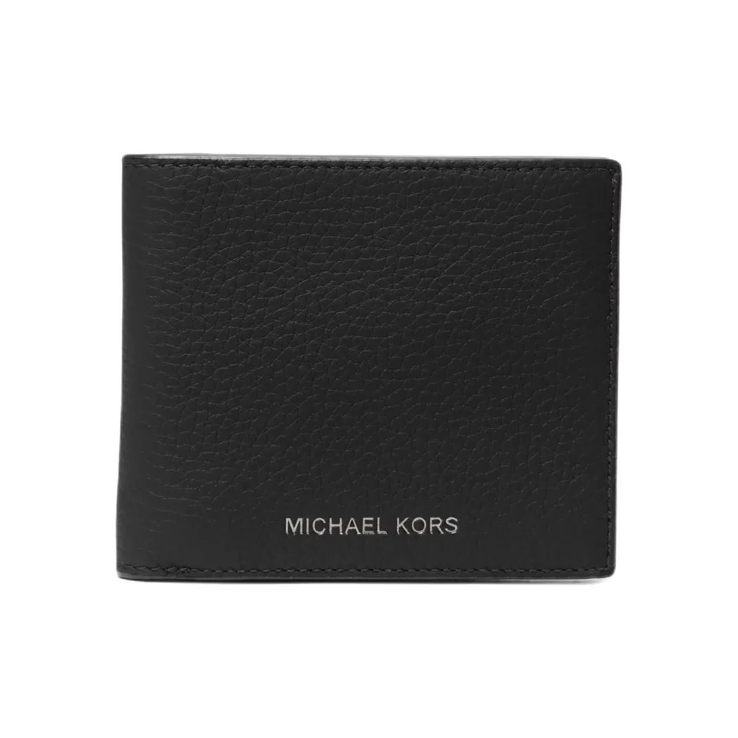 MICHAEL KORS Hudson Коровья кожа Кошелек Мужской Черный