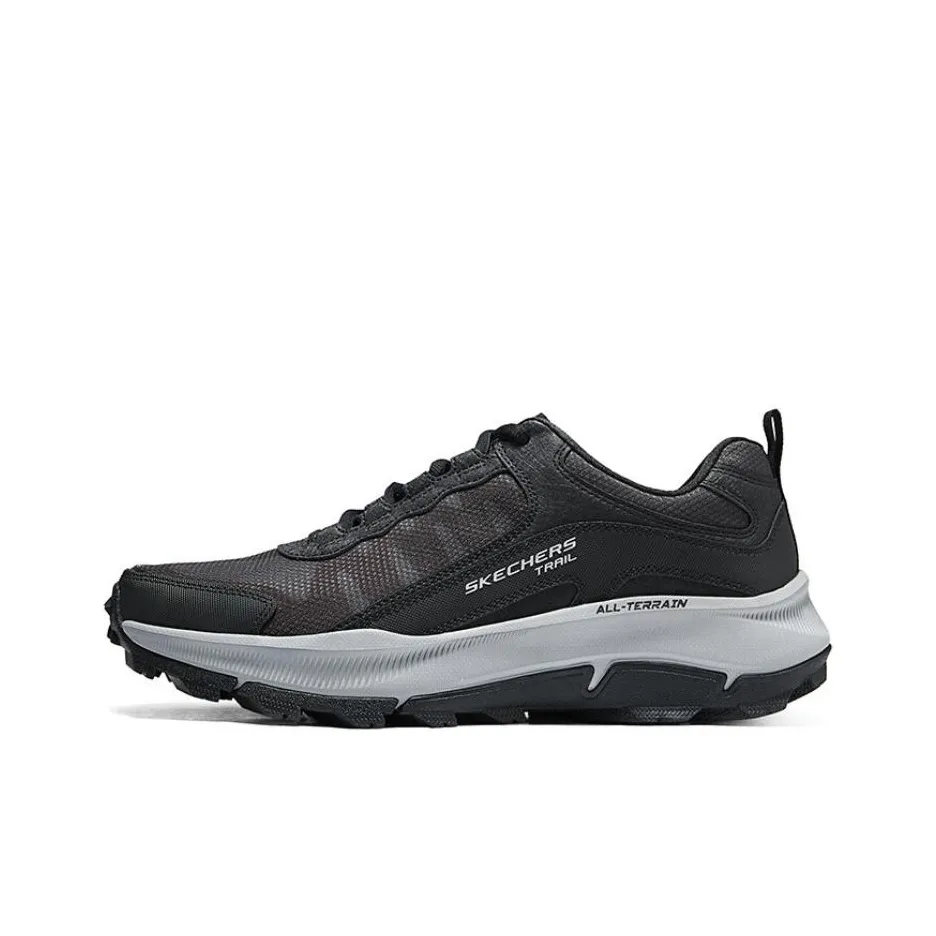 Skechers Low Top Casual Shoes Men's Black Gray