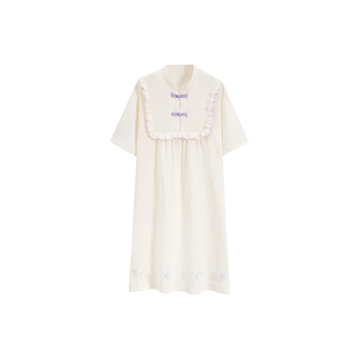 Gongdie Nightgown Women's White