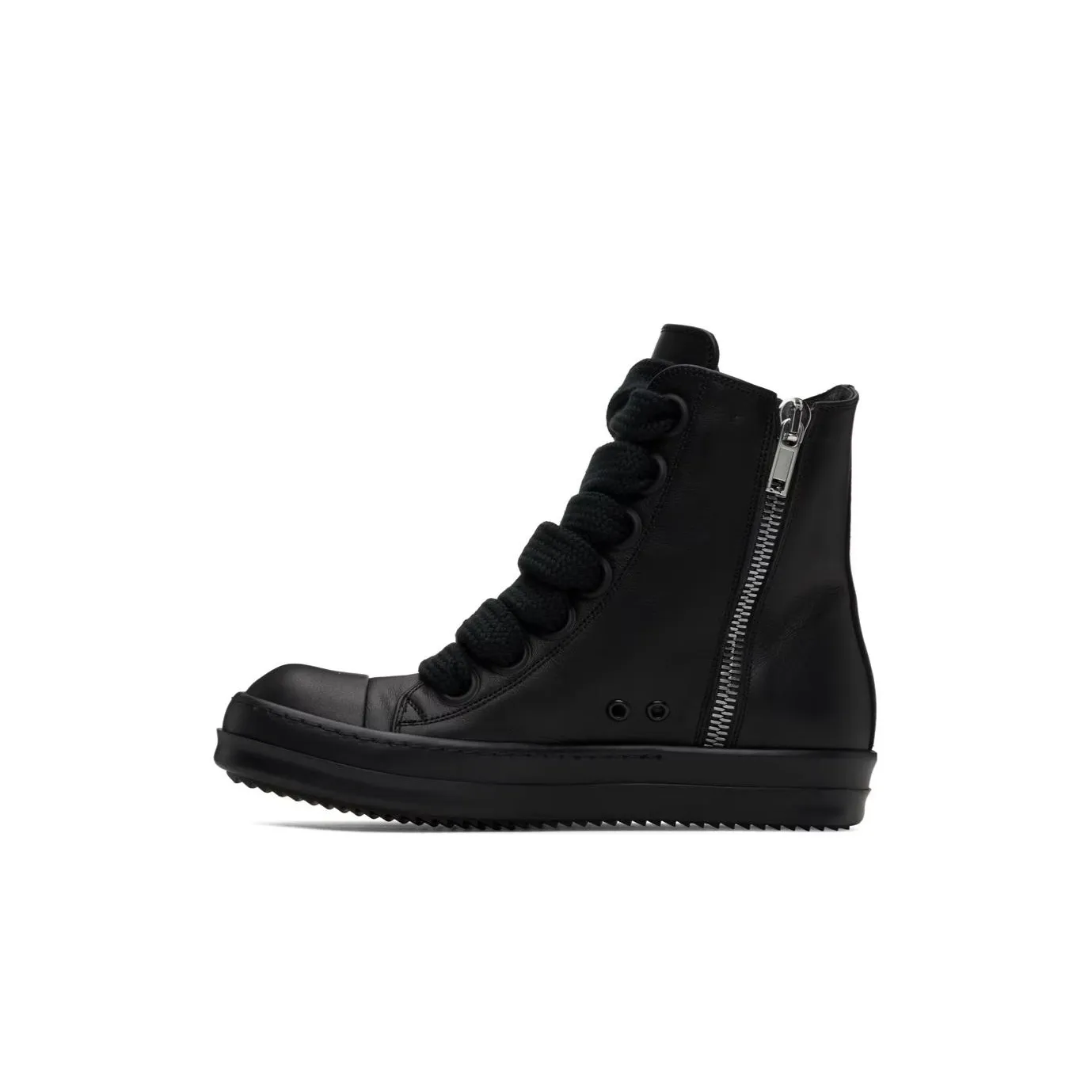 RICK OWENS Zip up High top Sneakers