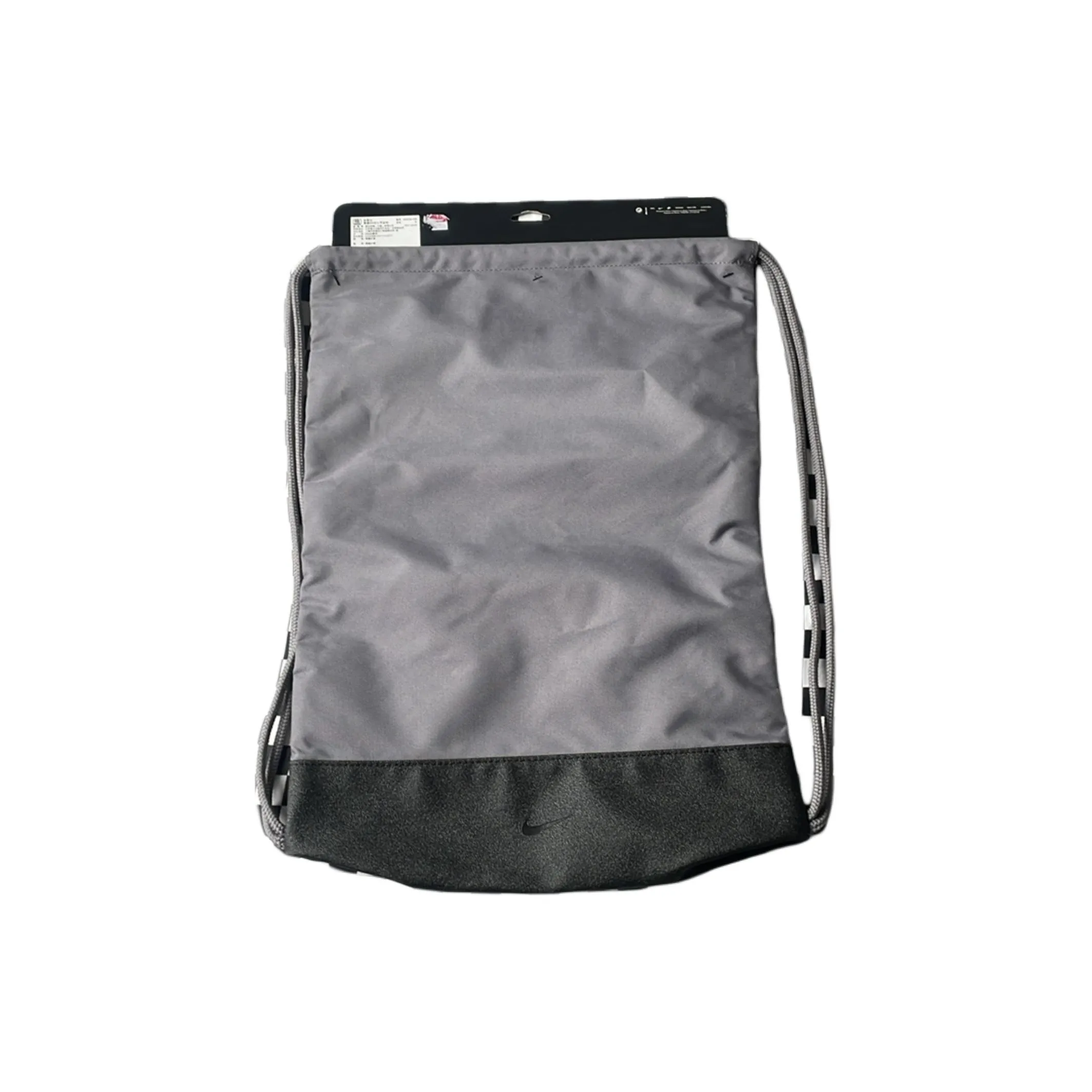 Nike Полиэстер Хранение Сумка Баскетбольная Сумка Рюкзак Стандартный Унисекс Черный и Серый