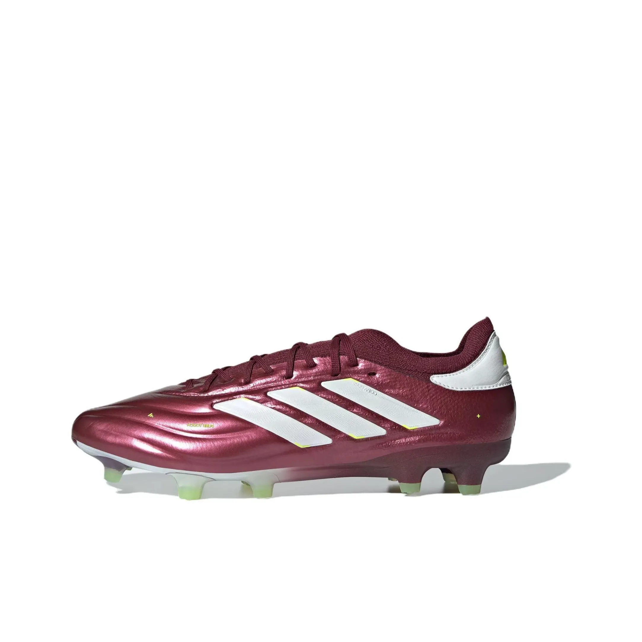 Adidas COPA PURE 2 AG Искусственная трава Амортизаторы Ударопрочный Устойчивый к истиранию Футбольные бутсы Мужские Темно-красный