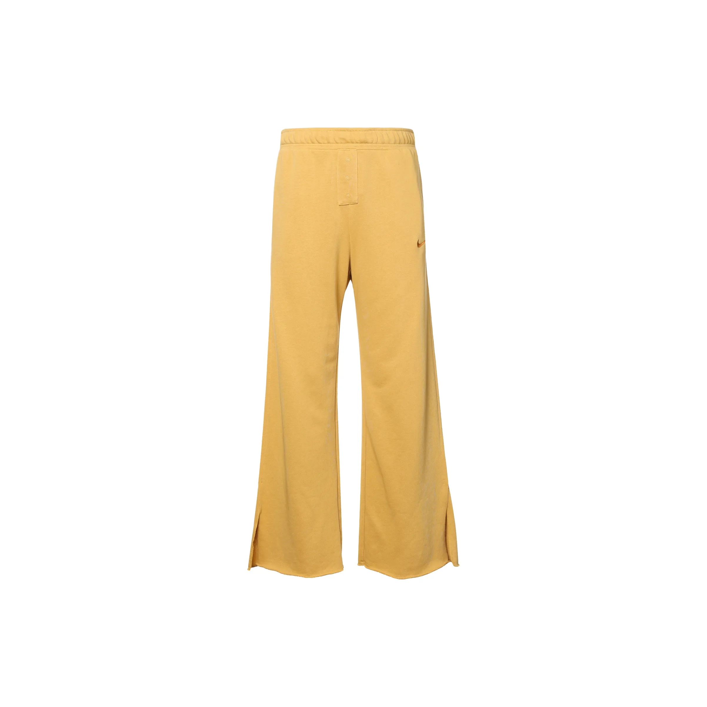 Nike Knitted Sports Pants Women's Desert Yellow Brown