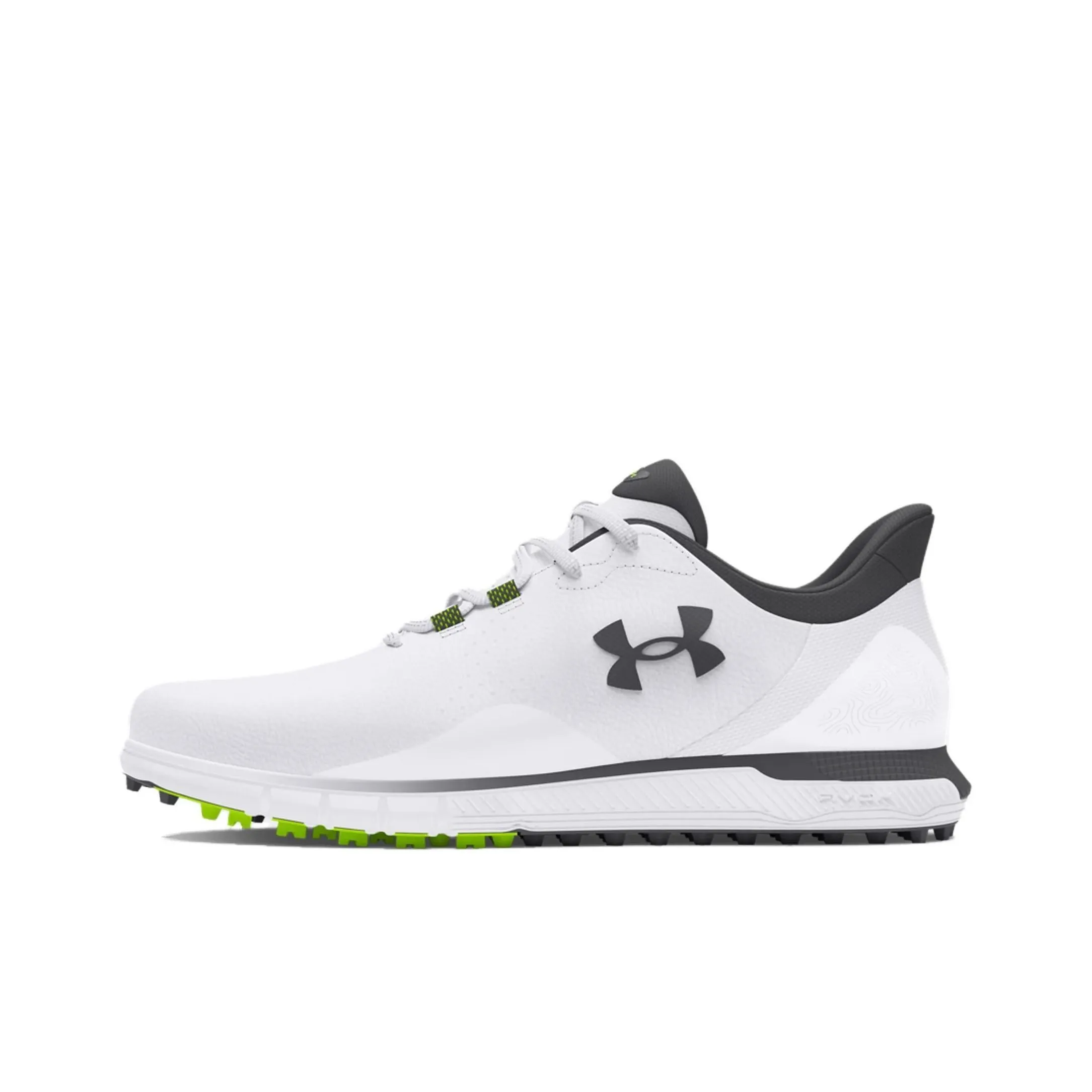 Under Armour Drive Fade Spikeless Low Top Golf Shoes Men's White Green