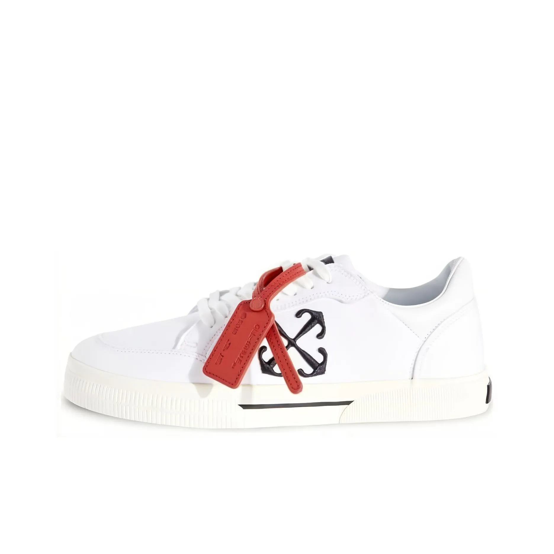 OFF WHITE New Low Vulcanized White Black
