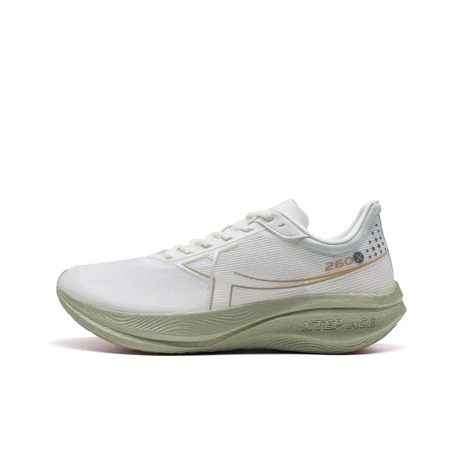 XTEP 260X 1.0 Abrasion Resistant Support Low Top Marathon Running Shoes Men's Earth Day Limited Color Scheme