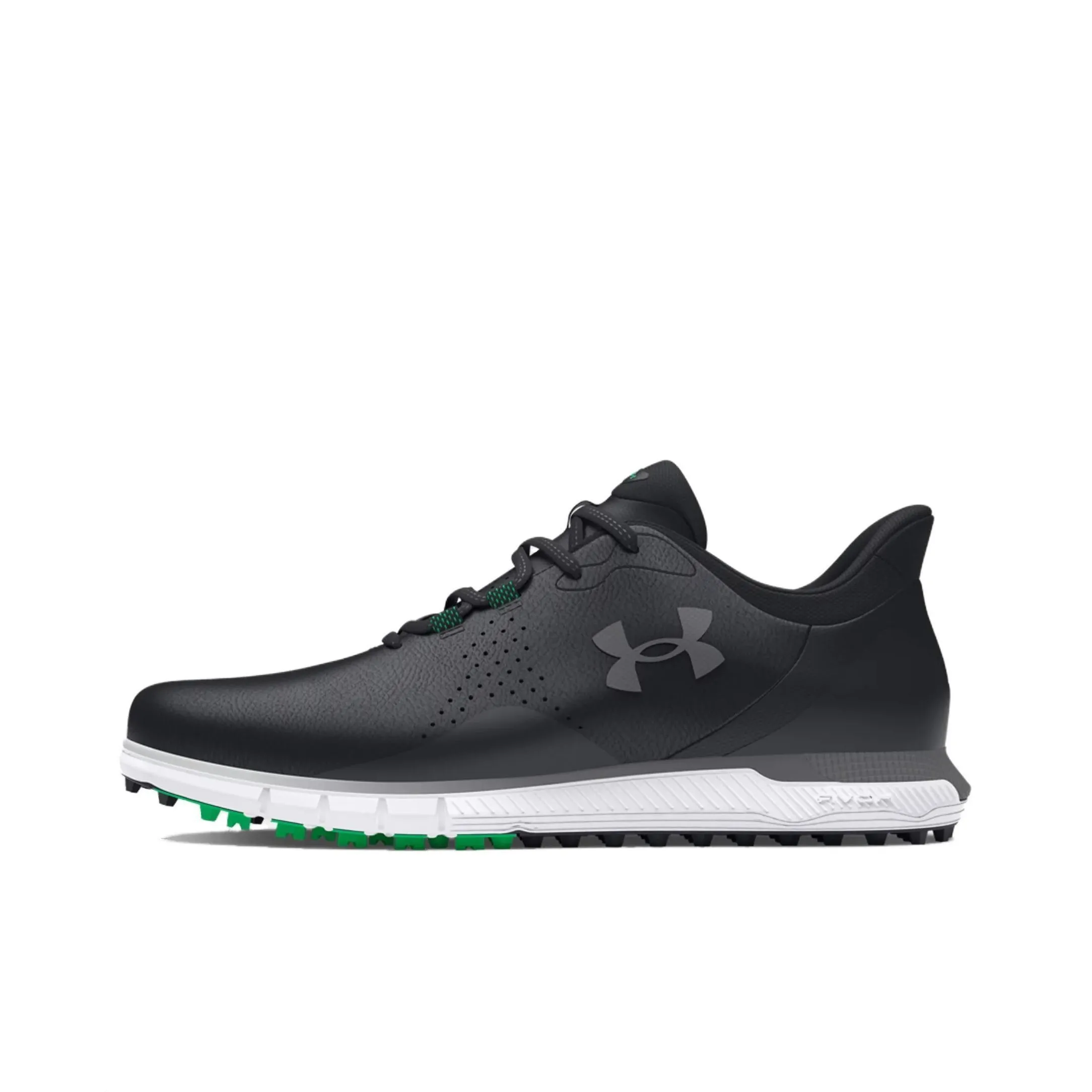 Under Armour Drive Fade Spikeless Low Top Golf Shoes Men's Black Green