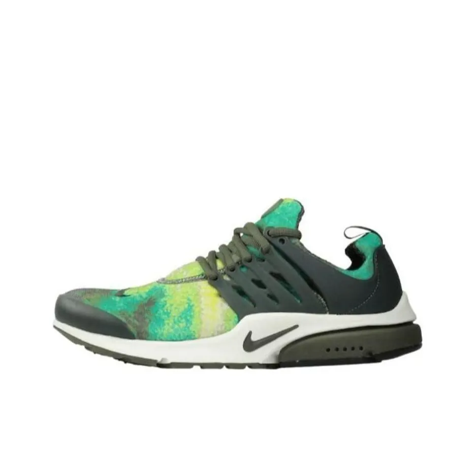 Nike Air Presto GPX Призрачный Амортизация Износостойкий Низкий Топ Кэжуал Мужской Желтый Зеленый