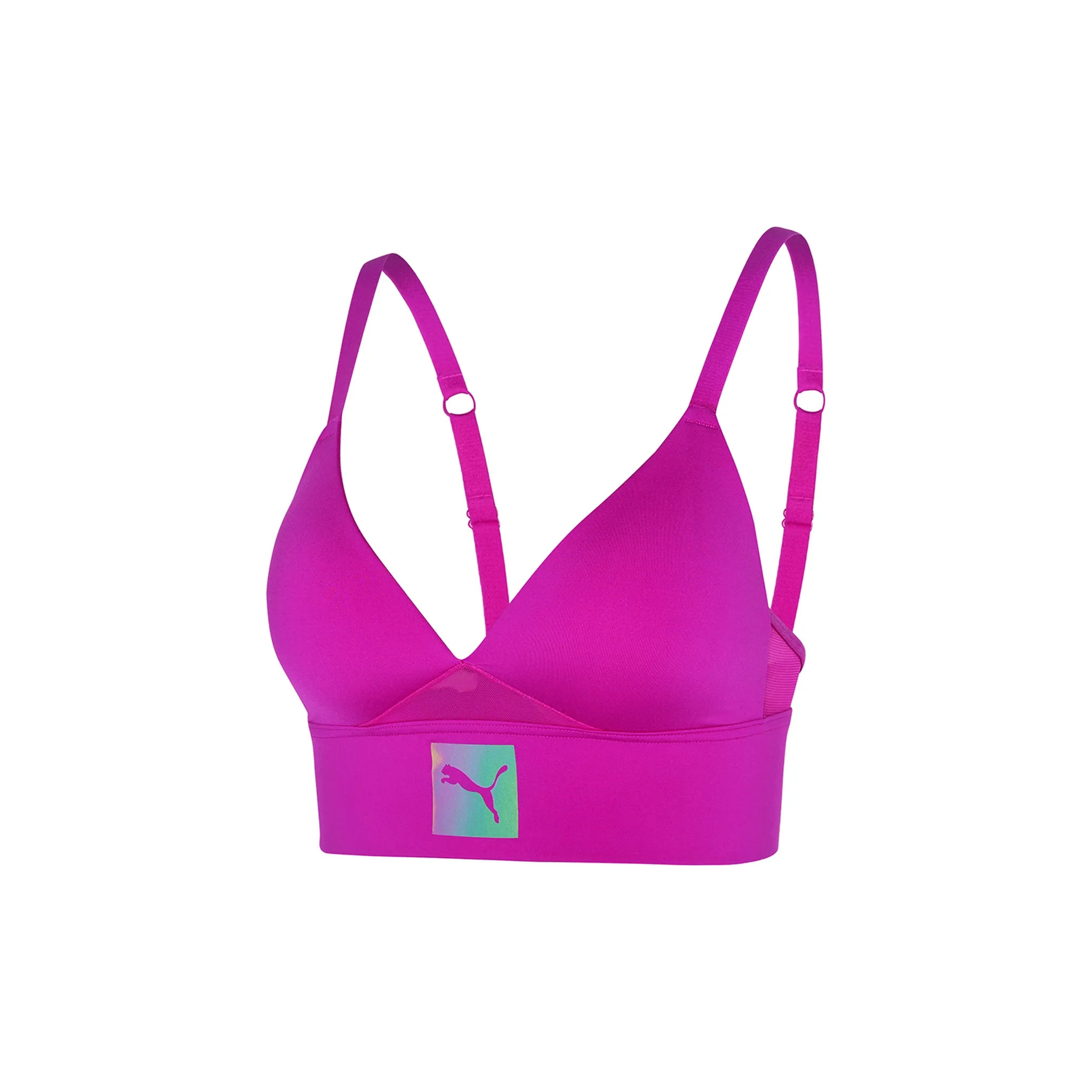 PUMA Фиолетовый Женский Бюстгальтер