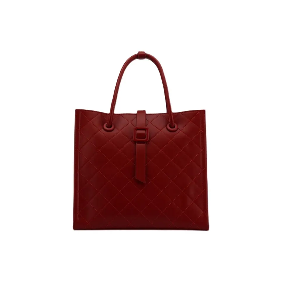 PESASRIE Сумка через плечо из микрофибры сумка на плечо женская красная