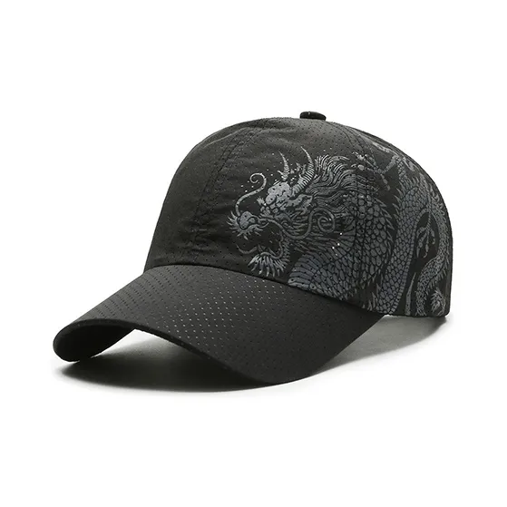 EQUIPMENTELEGANT Quick Dry Fabric Baseball Caps Unisex