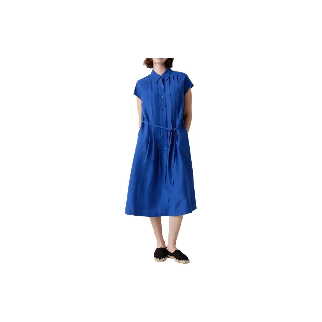UNIQLO Uniqlo X CDC Co-brand Short-Sleeved Dresses Women's Royal Blue