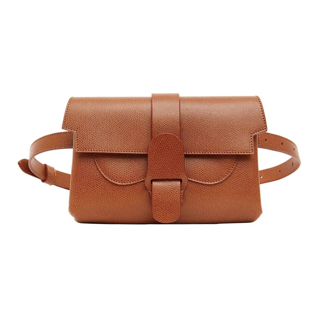 SENREVE Сумка на плечо из натуральной коровьей кожи сумка через плечо женская каштаново-коричневая