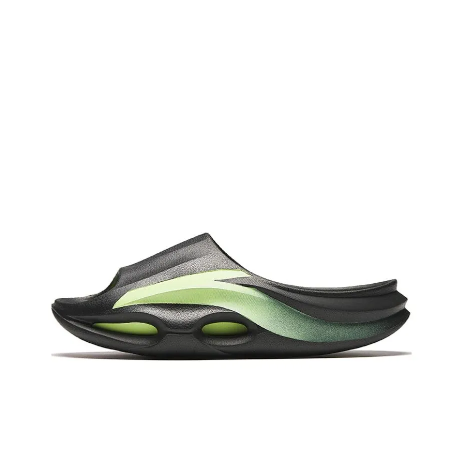 ANTA Pool Shadow Слипоны Мужские Черные Зеленые