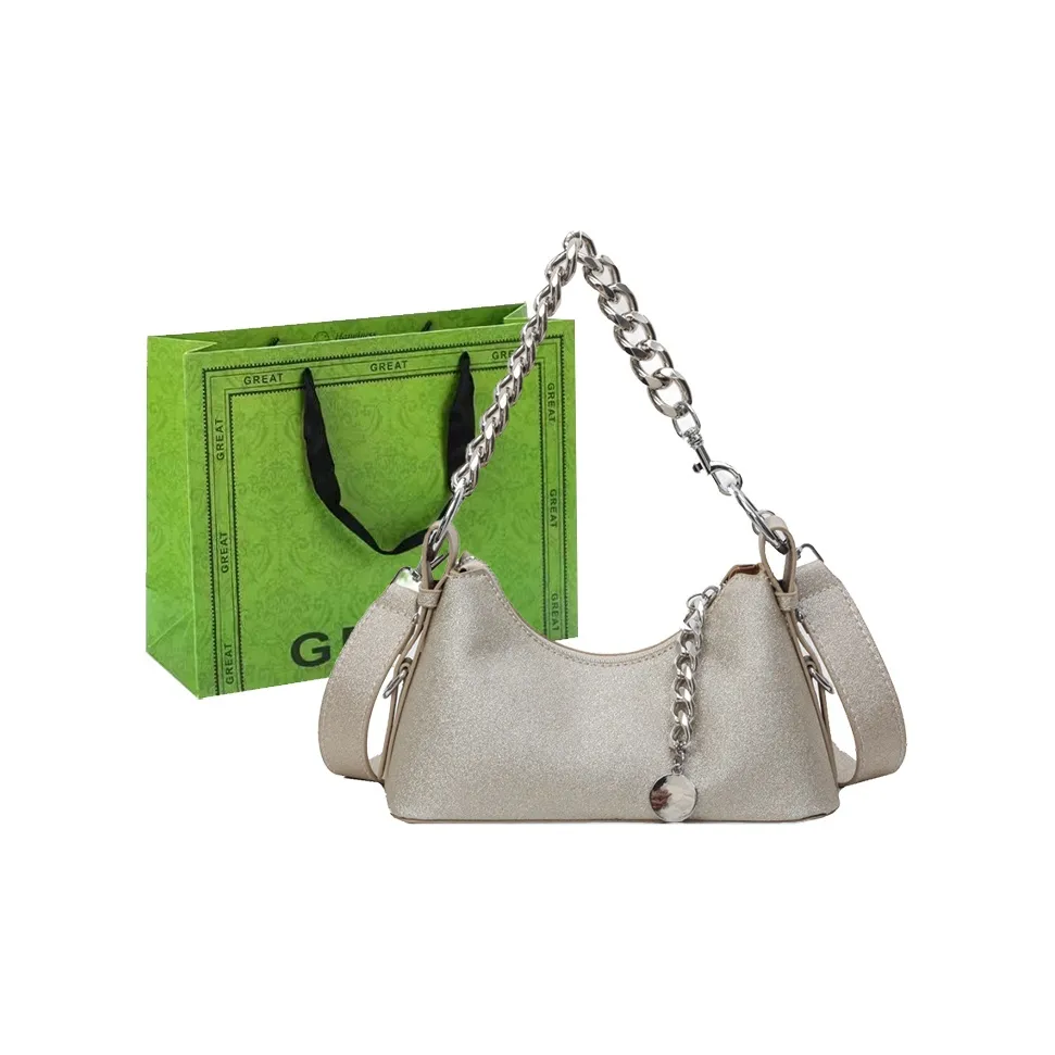 RUIPAI ПУ (полиуретан) Сумка через плечо Сумка Сумка через плечо Стандартная Женская Золотая Серебряная Черная Серая