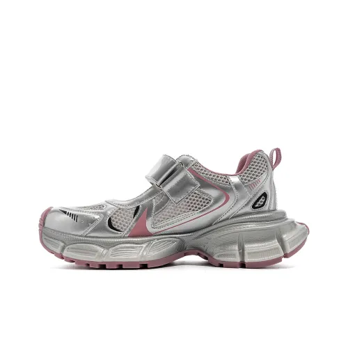 EBLAN Толстоподошвенные кроссовки Low Top Розовые Женские