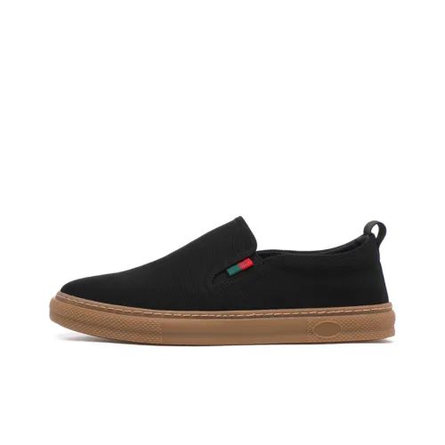 Help Мужские повседневные туфли Low Top Черные для мужчин