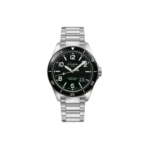 Glashütte Original Автоматический Механический Movement Мужские SPEZIALIST Часы 43,2 мм Черные