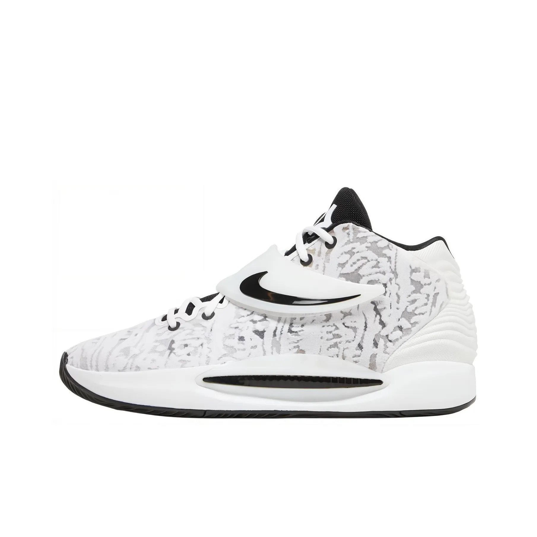 nike KD 14 Tb Promo Шокабассореры Противоскользящие Устойчивые к истиранию MID Баскетбольные кроссовки Унисекс Белый