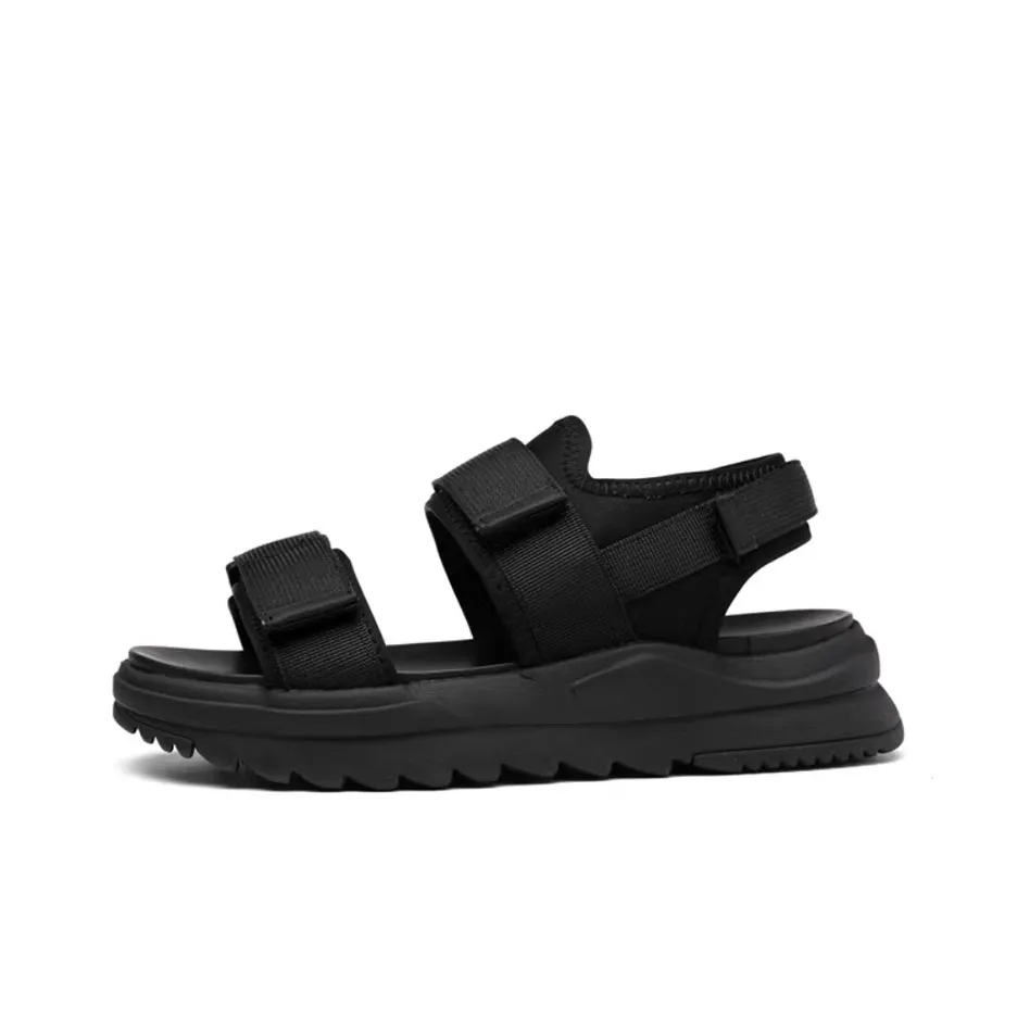 SHUPATE Beach Sandals Men's Black