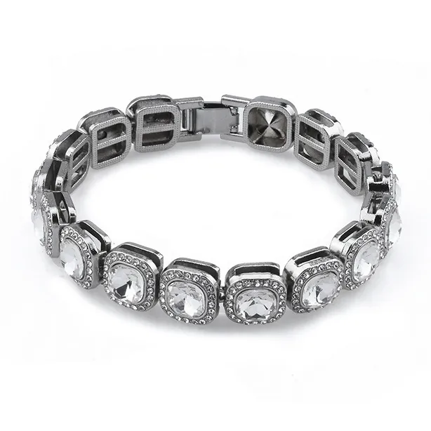 KING OF BLING Браслеты из меди с серебряным покрытием унисекс