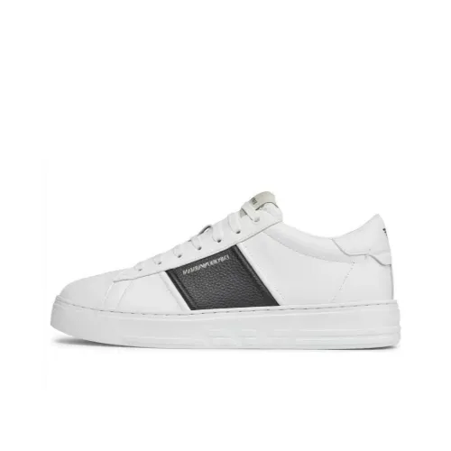 EMPORIO ARMANI Кроссовки для скейтбординга Low Top Белые Мужские