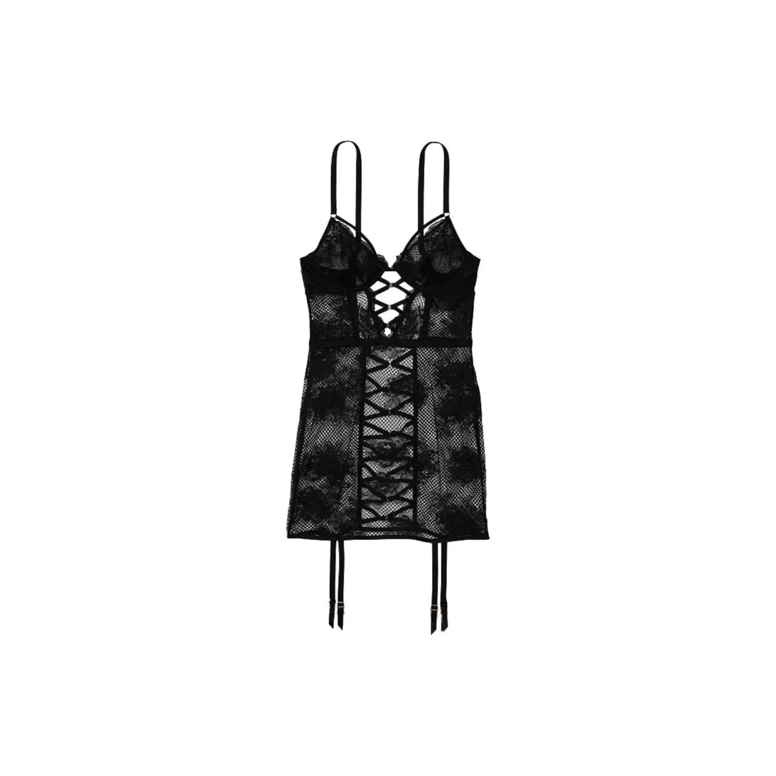 Victoria's Secret Nightgown Women's Black