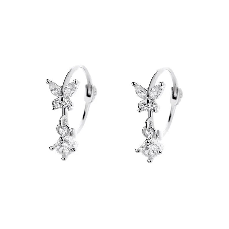 Asia Star 925 Sterling Silver Earrings Women's