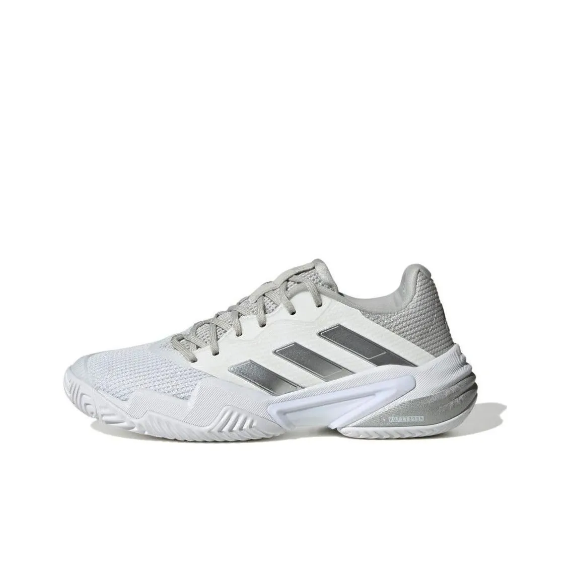 Adidas Barricade 13 Амортизация Износостойкие Низкие Кроссовки для Тениса Женские Белые Серые