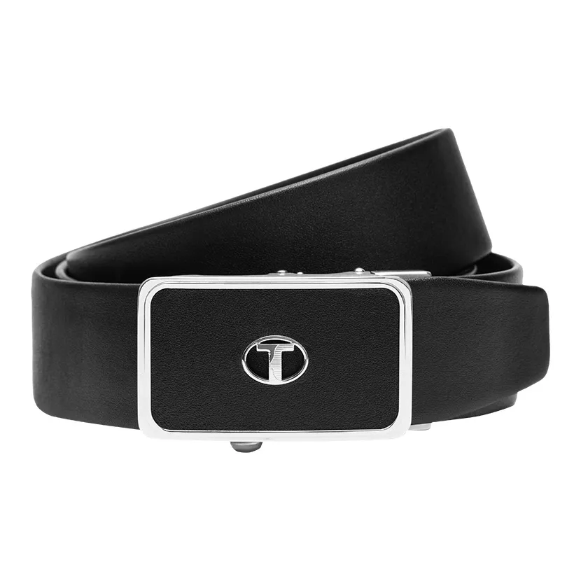 Thereble Бизнес Роскошь Бренд Ремень из коровьей кожи автоматическая застежка нержавеющая сталь ширина 3,7 см мужской