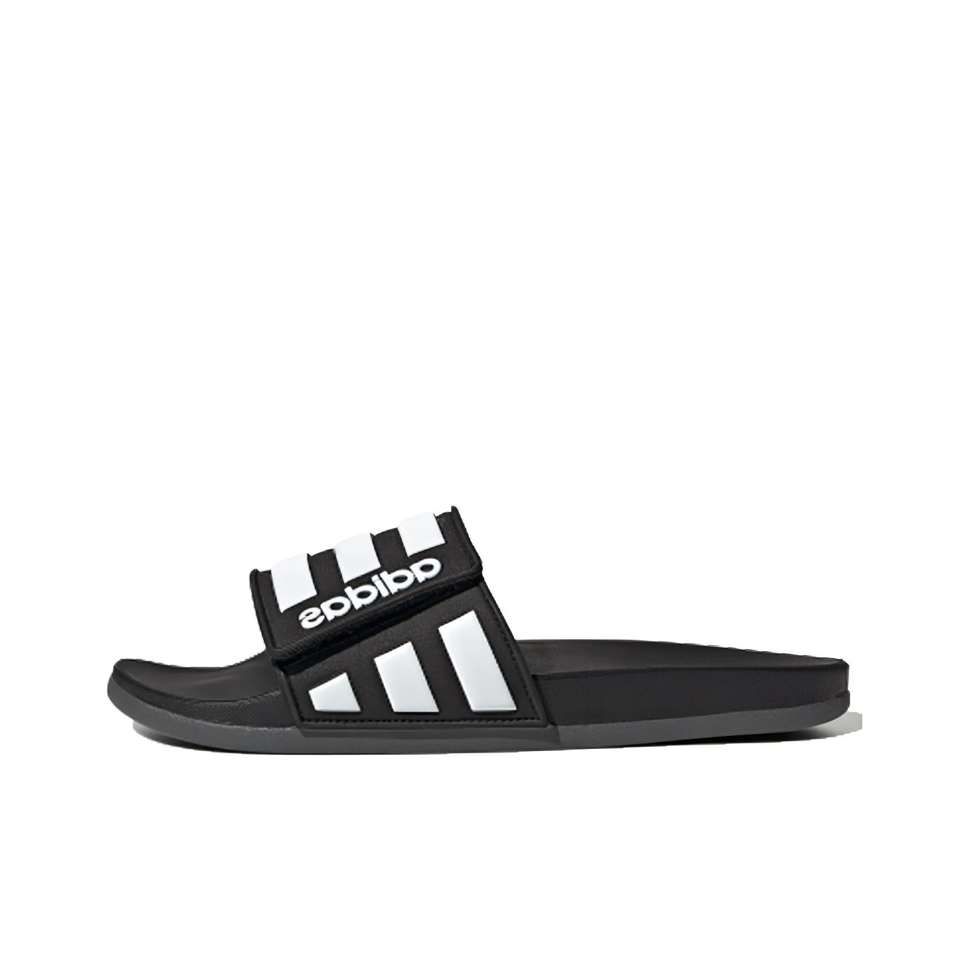 Adilette Adidas Neo Comfort Adj 'Black White'