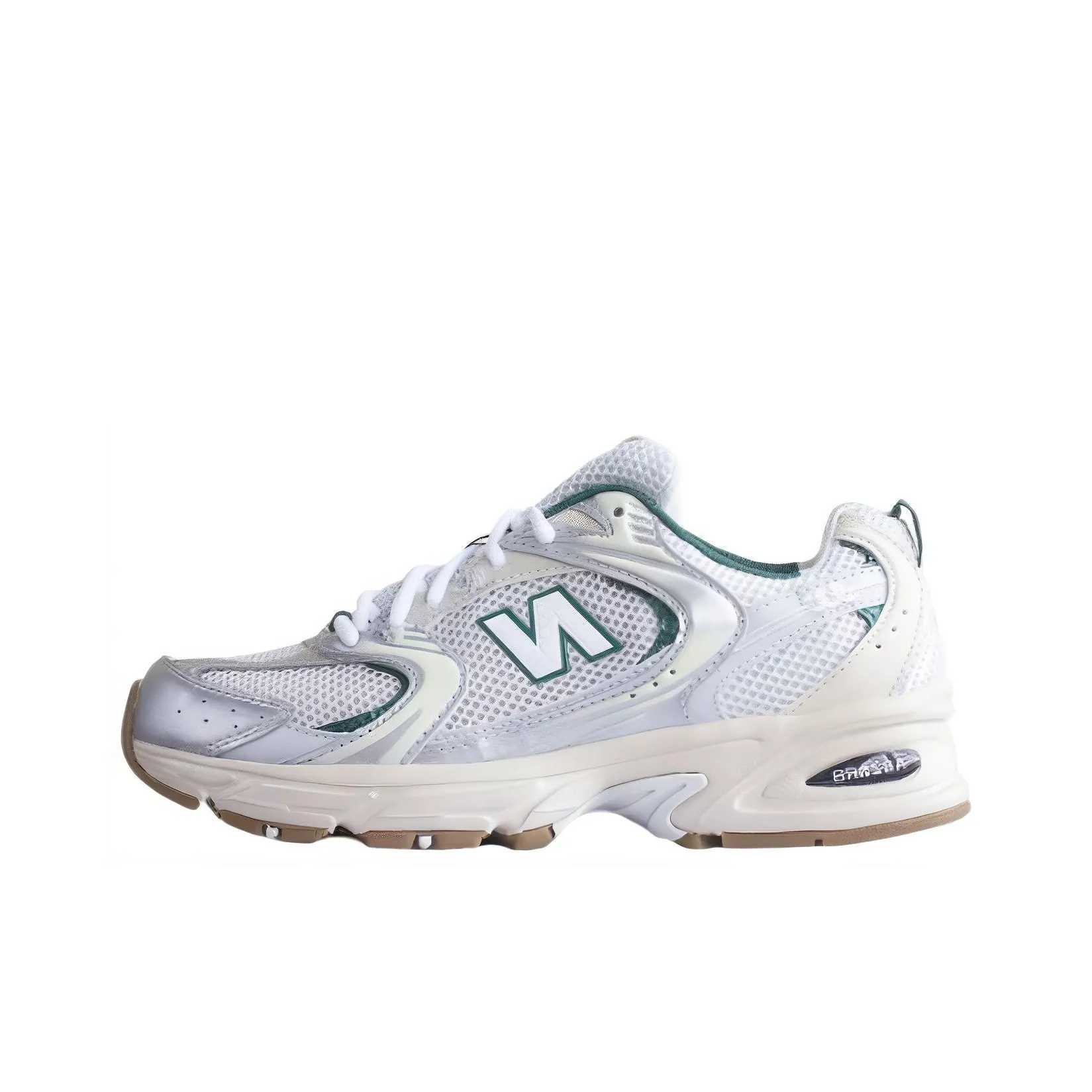 New Balance 530 Asos Exclusive White Silver Green Gum