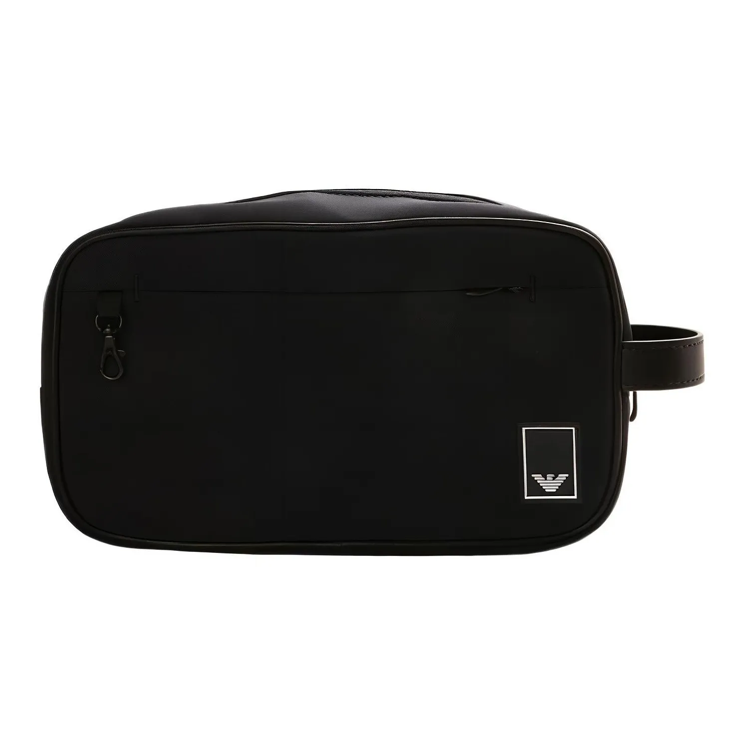 EMPORIO ARMANI Кожа Сумка для хранения Сумка для туалетных принадлежностей Мужская Темно-синяя