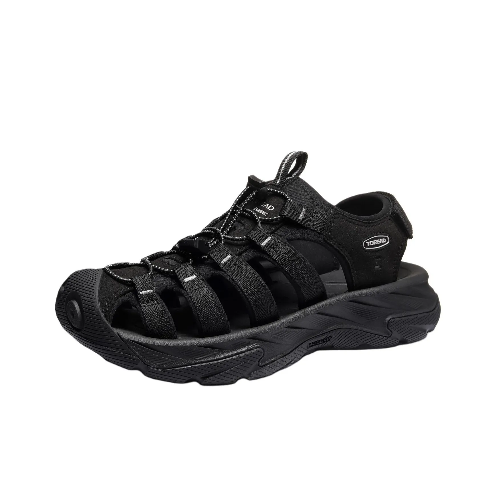 TOREAD Slip-resistant Breathable Lightweight Hiking Shoes Men's Black TOREAD Противоскользящие Дышащие Легкие Горные Ботинки Мужские Черные